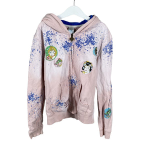 Tyttöjen Ed Hardy - Huppari, koko 116 - 122 - Vaaleanpunainen (1)
