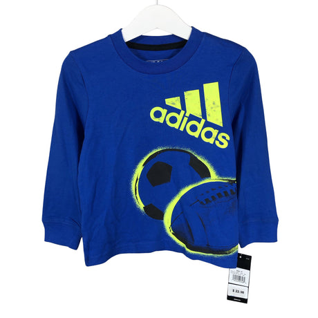 Unisex Adidas - Trikoopaita, koko 86 - 92 - Sininen ()