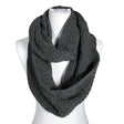 Naisten Handmade - Tuubihuivi, koko Midi - Harmaa ()