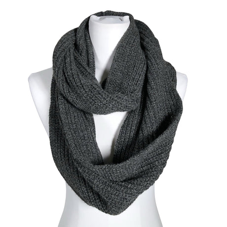Naisten Handmade - Tuubihuivi, koko Midi - Harmaa ()