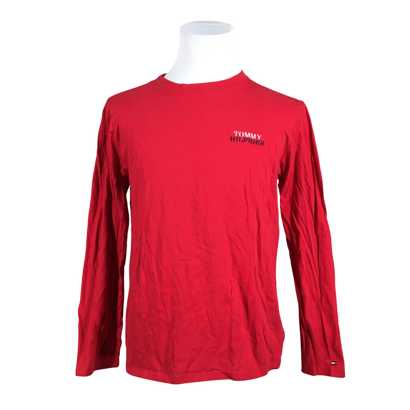 Miesten Tommy Hilfiger - Trikoopaita, koko XL - Punainen (1)