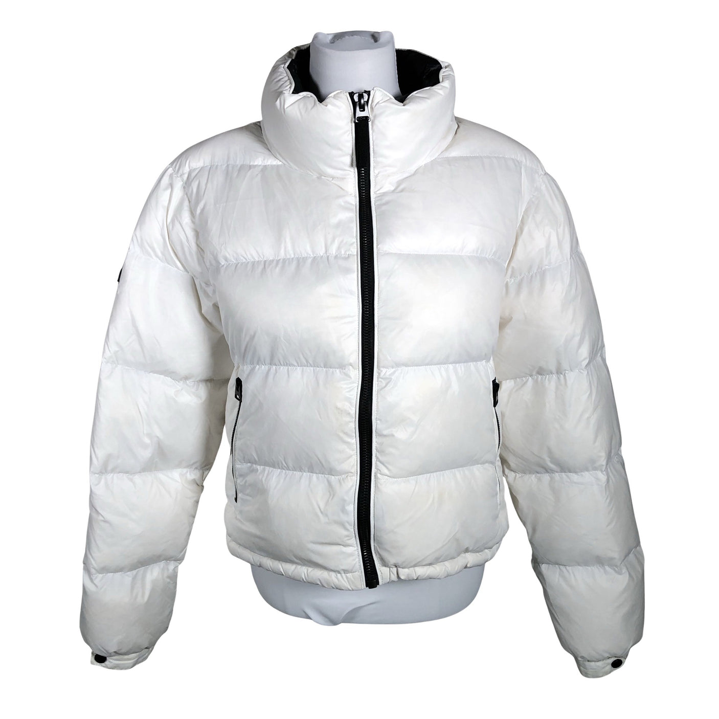 Naisten Superdry - Untuvatakki, koko 40 - Valkoinen (1)