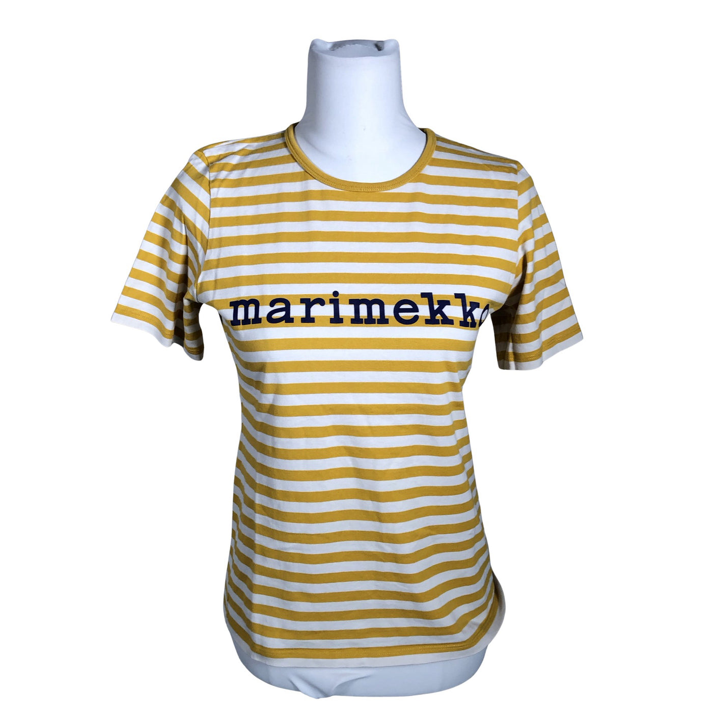 Naisten Marimekko - T-paita, koko 36 - Keltainen (1)