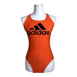 Naisten Adidas - Uimapuku, koko 38 - Oranssi ()