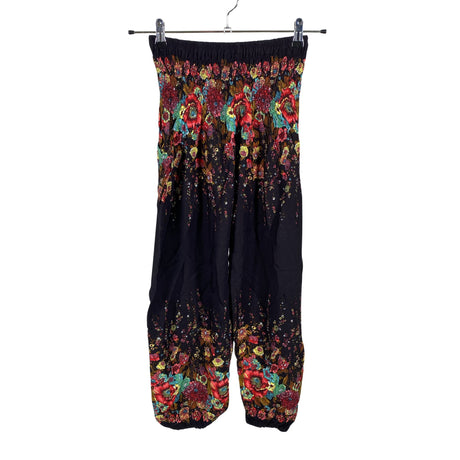 Naisten Harem Pants - Trikoohousut, koko 36 - Musta ()