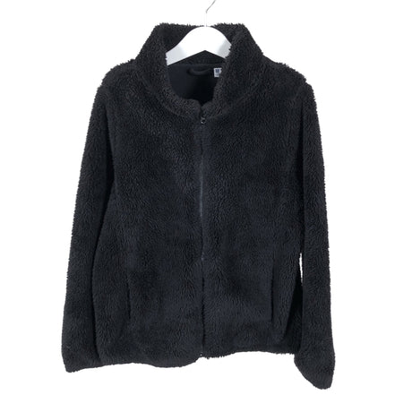 Unisex Uniqlo - Fleecetakki, koko 146 - 152 - Musta ()
