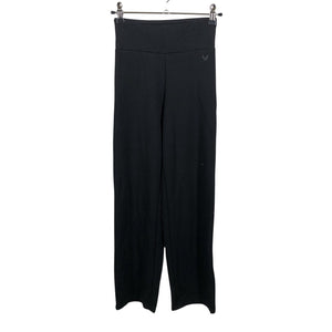 Tyttöjen Soc - Trikoohousut, koko 146 - 152 - Musta (1)