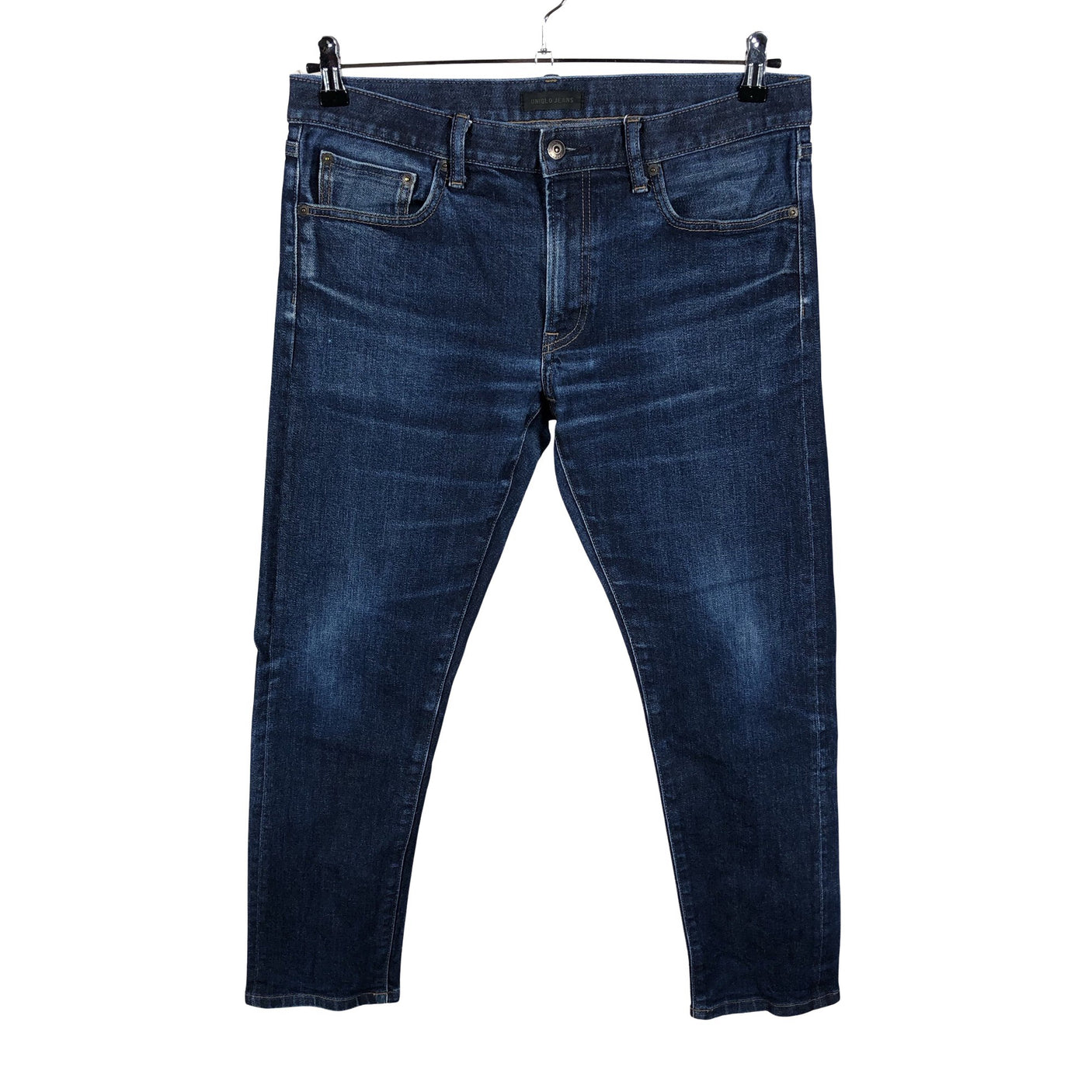 Naisten Uniqlo - Farkut, koko W34 - Sininen (1)