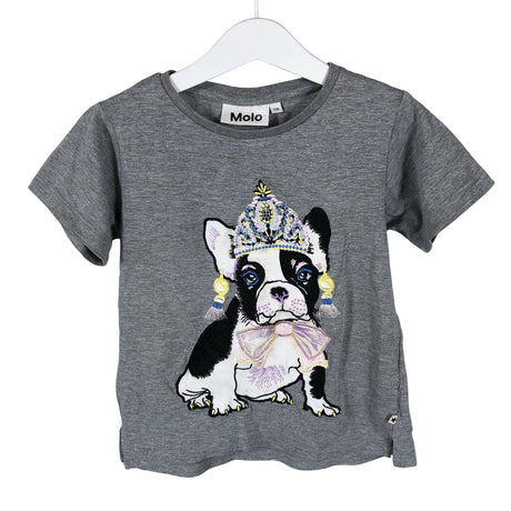Unisex Molo Kids - T-paita, koko 110 - 116 - Harmaa ()