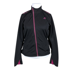 Naisten Adidas - Fleecetakki, koko 42 - Musta (1)