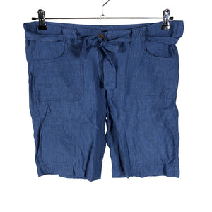 Naisten 120% Lino - Shortsit, koko 38 - Sininen (1)