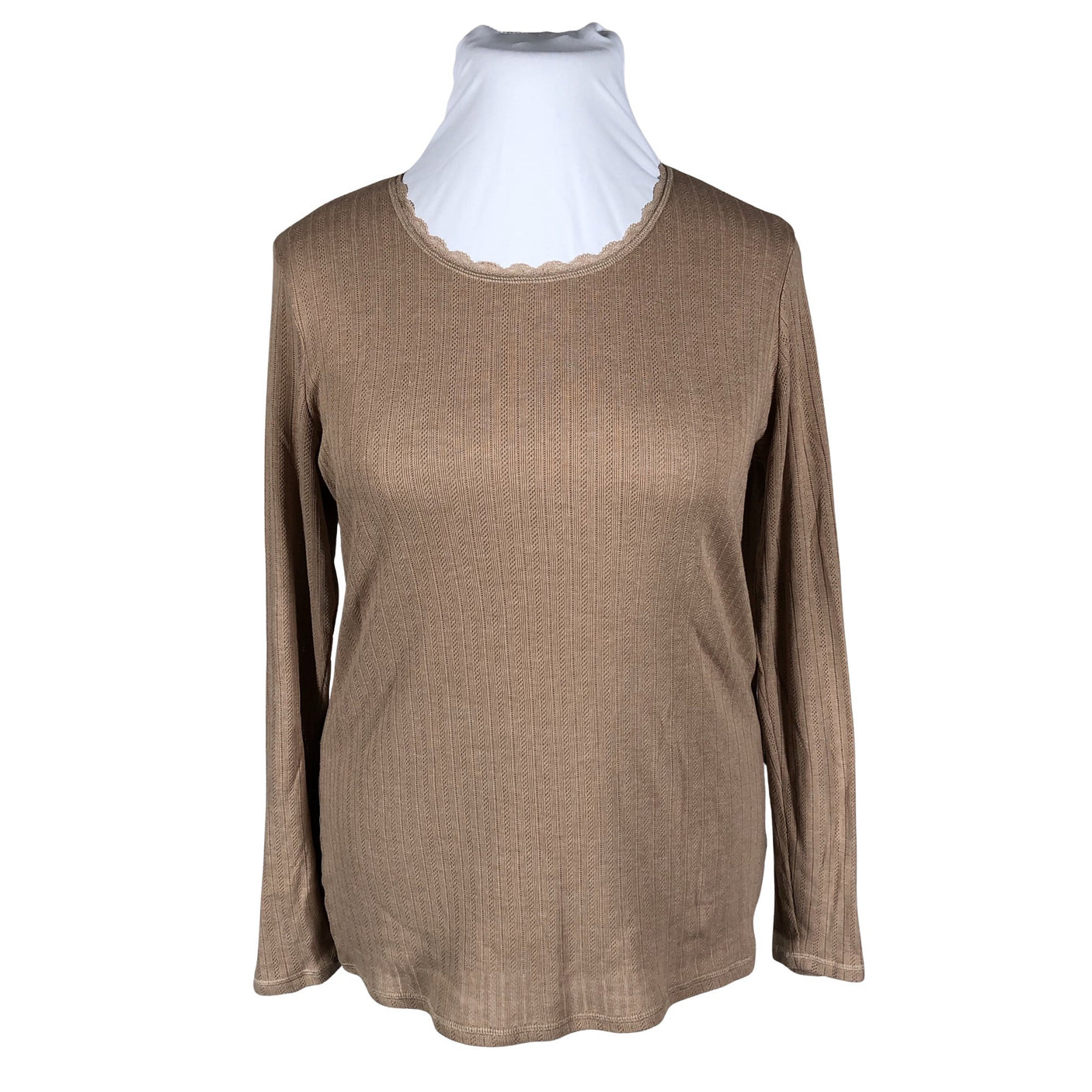 Naisten Marks&Spencer - Trikoopaita, koko 48 - Ruskea (1)
