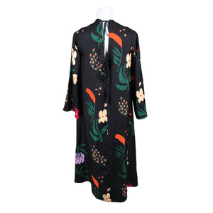 Naisten Marimekko - Sifonkimekko, koko 36 - Musta (2)