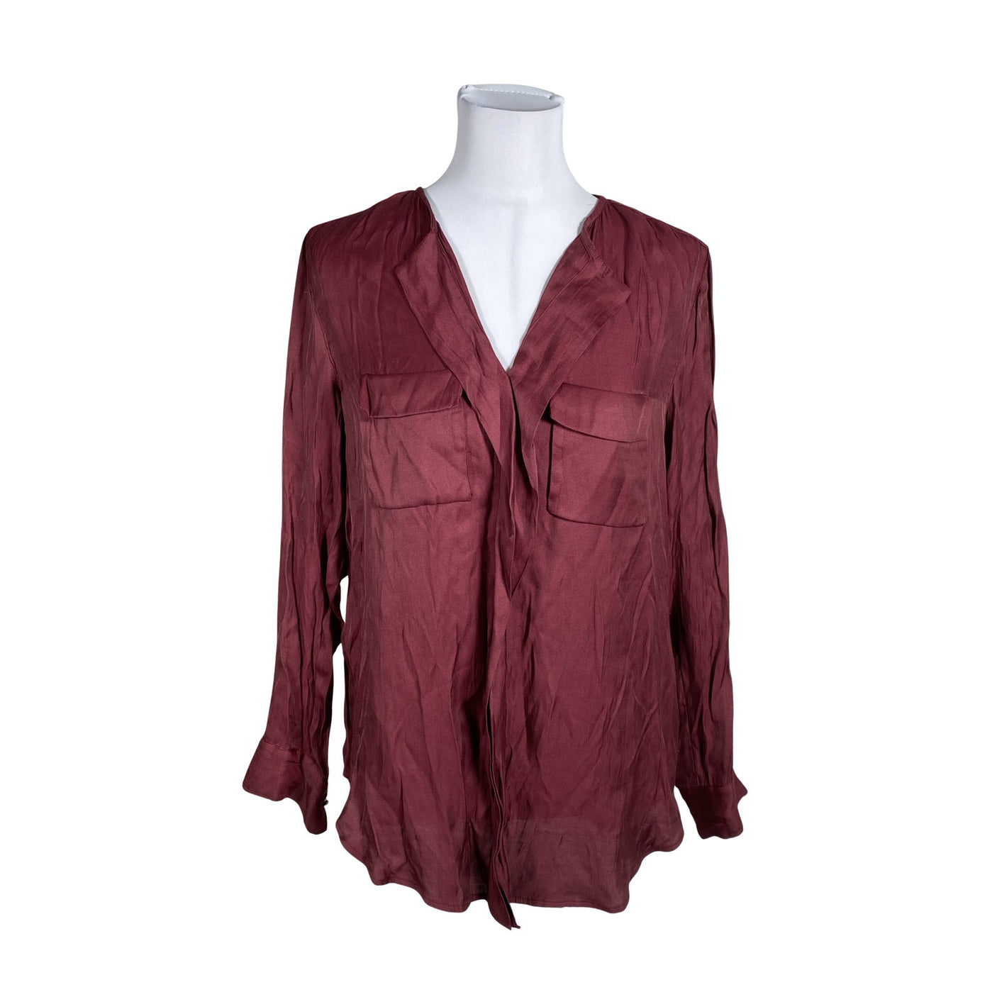 Naisten InWear - Pusero, koko 38 - Viininpunainen (1)