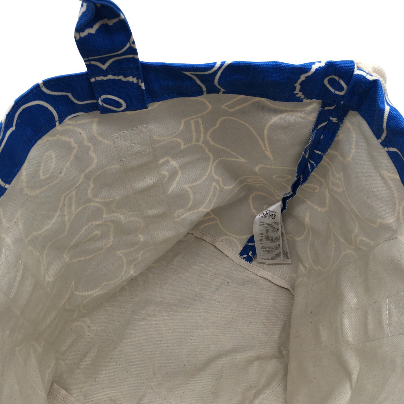 Naisten Marimekko - Käsilaukku, koko Maxi - Sininen (3)
