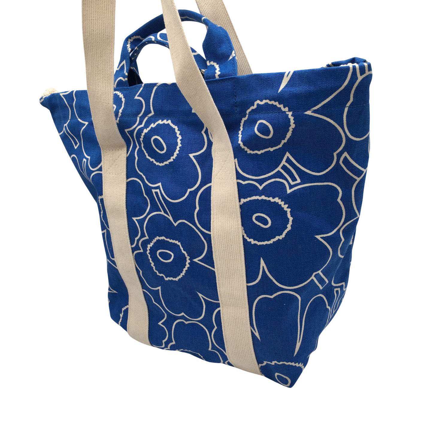 Naisten Marimekko - Käsilaukku, koko Maxi - Sininen (2)