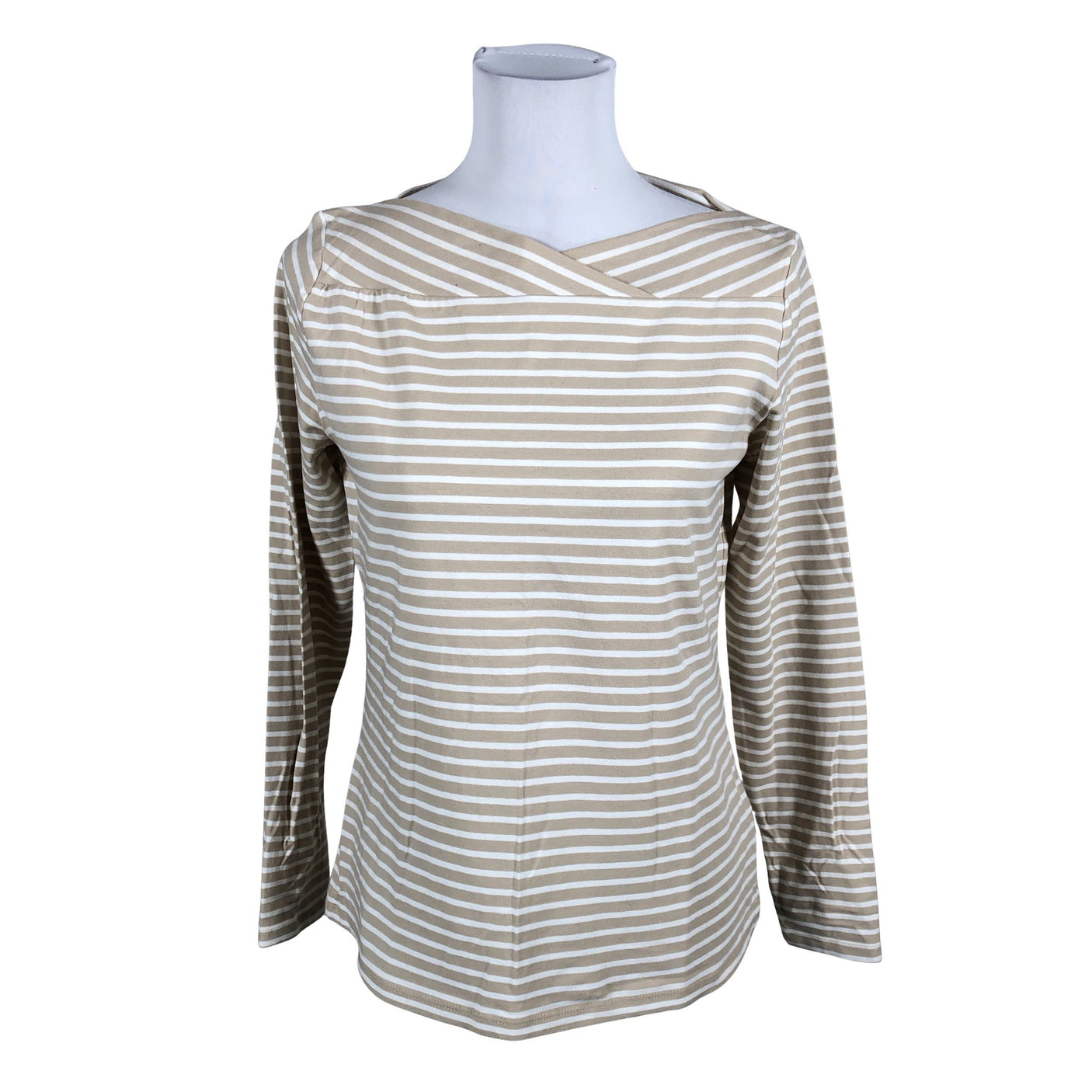 Naisten Esprit - Trikoopaita, koko 40 - Beige (1)