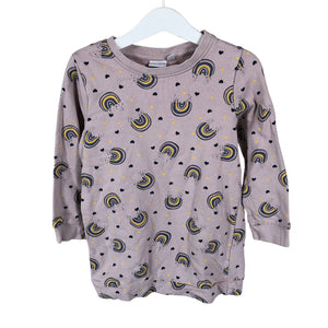 Tyttöjen Name It - Collegemekko, koko 110 - 116 - Vaaleanpunainen (1)