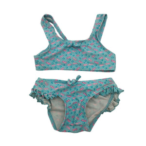 Tyttöjen Sanetta - Bikinit, koko 86 - 92 - Vaaleansininen (1)