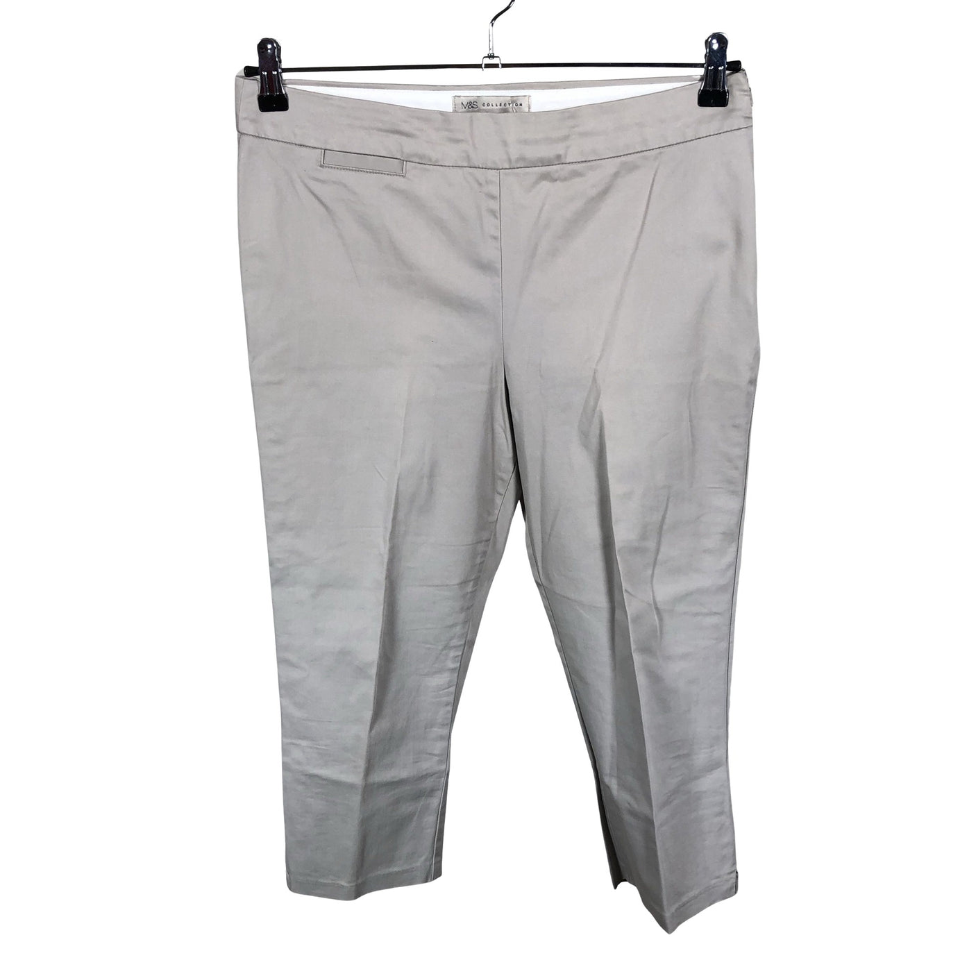Naisten Marks&Spencer - Kangashousut, koko 40 - Beige (1)