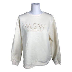 Naisten M-Sportswear - Collegepaita, koko 40 - Beige (1)