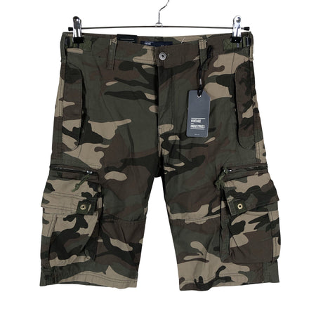 Miesten Vintage Industries - Shortsit, koko S - Vihreä ()
