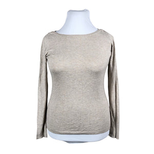 Naisten Esprit - Neulepaita, koko 48 - Beige (1)
