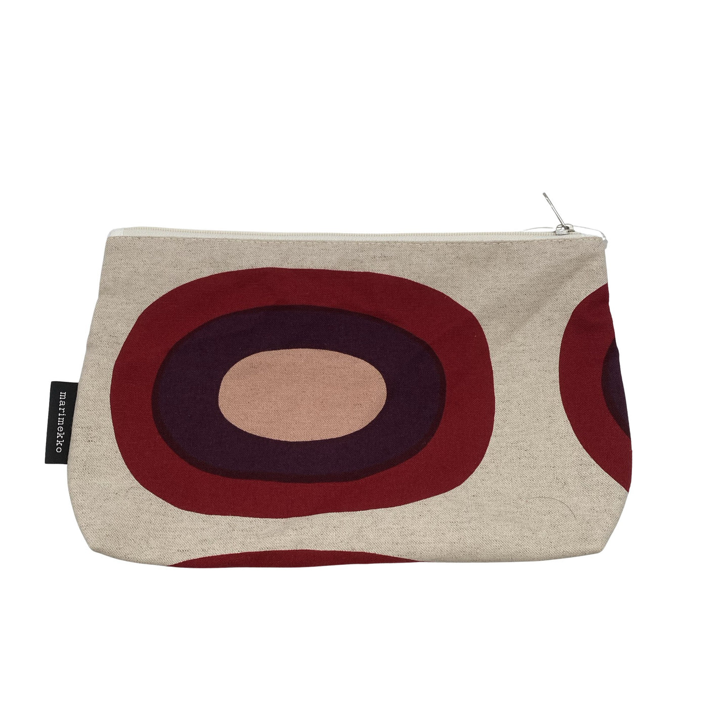 Unisex Marimekko - Toilettilaukku, koko Midi - Viininpunainen (1)