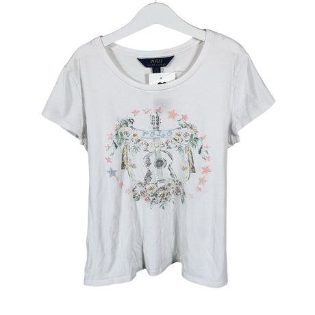 Tyttöjen Polo Ralph Lauren - T-paita, koko 152 - 158 - Valkoinen ()