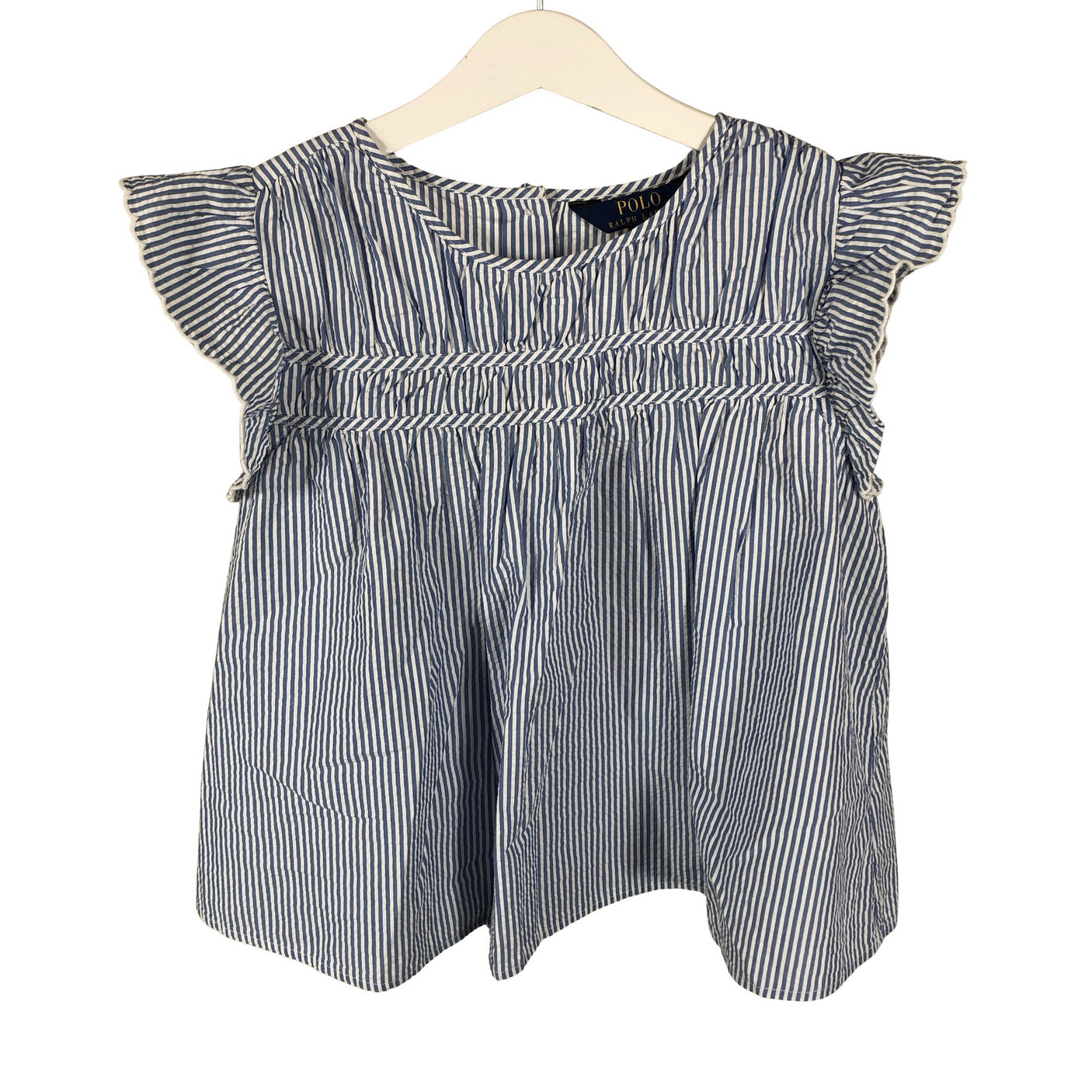 Tyttöjen Polo Ralph Lauren - Lyhythihainen pusero, koko 146 - 152 - Sininen (1)