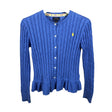 Tyttöjen Polo Ralph Lauren - Neuletakki, koko 158 - 164 - Vaaleansininen ()