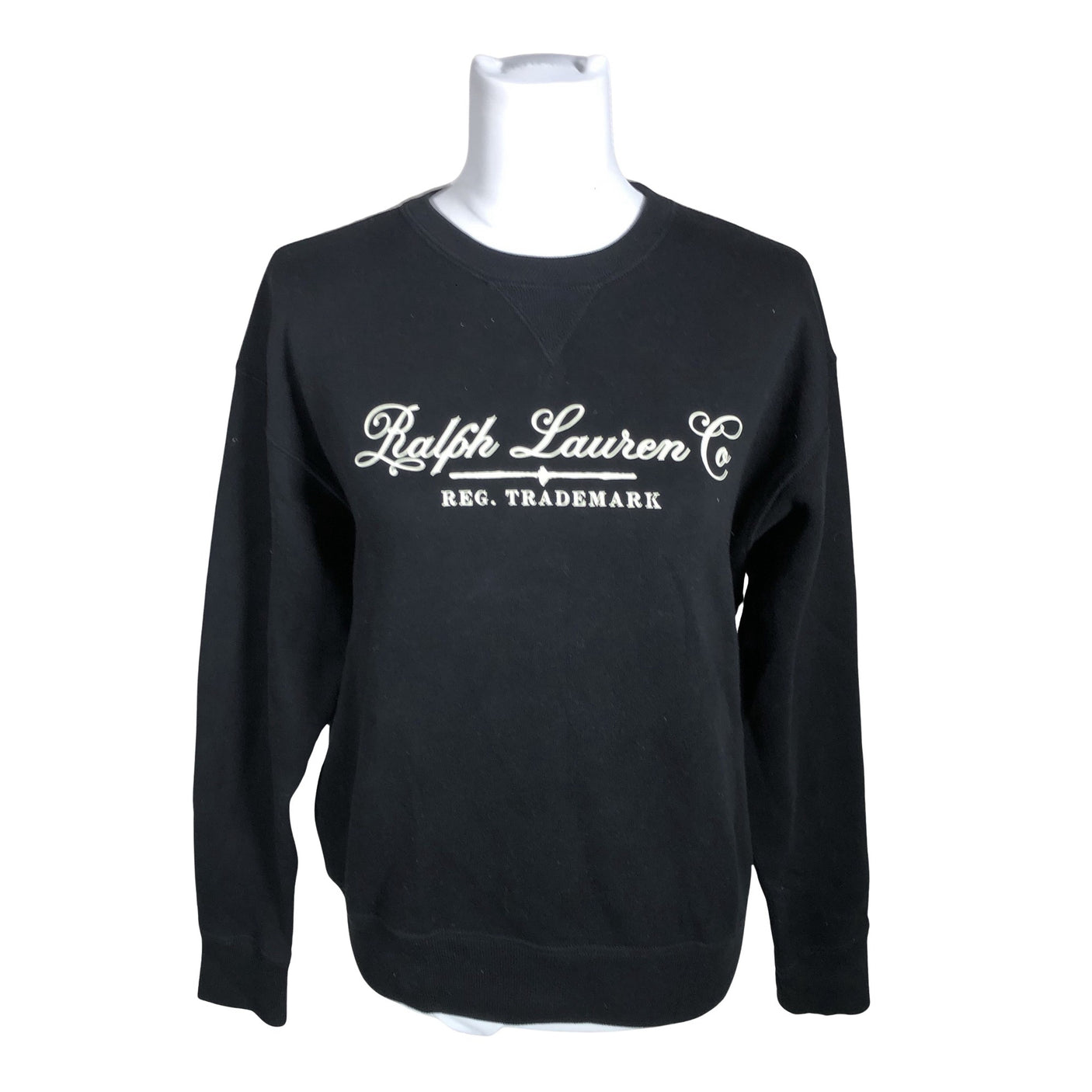 Naisten Polo Ralph Lauren - Collegepaita, koko 38 - Musta (1)