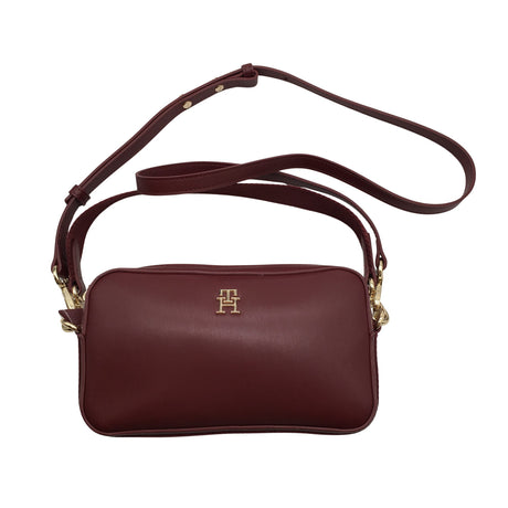 Naisten Tommy Hilfiger - Olkalaukku, koko Mini - Viininpunainen ()