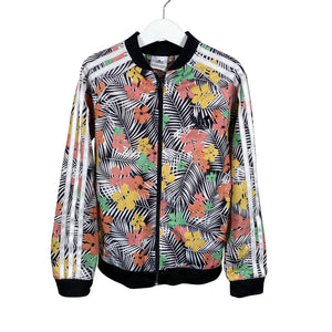 Tyttöjen Adidas - Verryttelytakki, koko 134 - 140 - Musta (1)