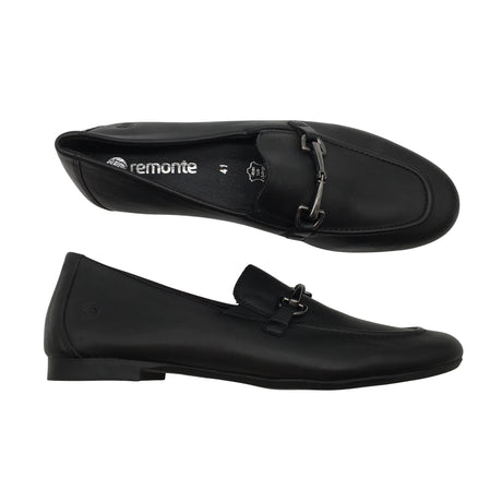Naisten Remonte - Loaferit, koko 41 - Musta ()