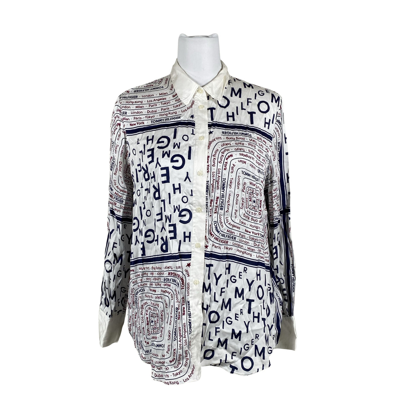 Naisten Tommy Hilfiger - Pusero, koko 40 - Valkoinen (1)
