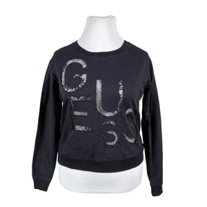 Naisten Guess - Collegepaita, koko 42 - Musta (1)