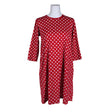 Naisten Marimekko - Trikoomekko, koko 36 - Punainen ()