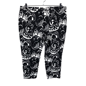 Naisten Marimekko - Kangashousut, koko 46 - Musta (2)