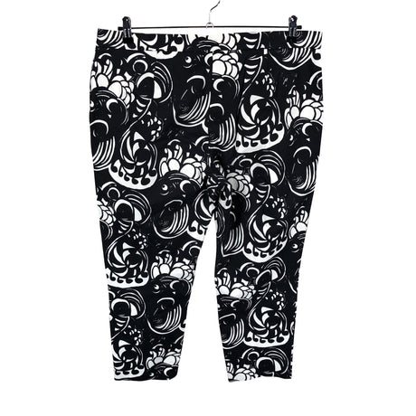 Naisten Marimekko - Kangashousut, koko 46 - Musta (2)