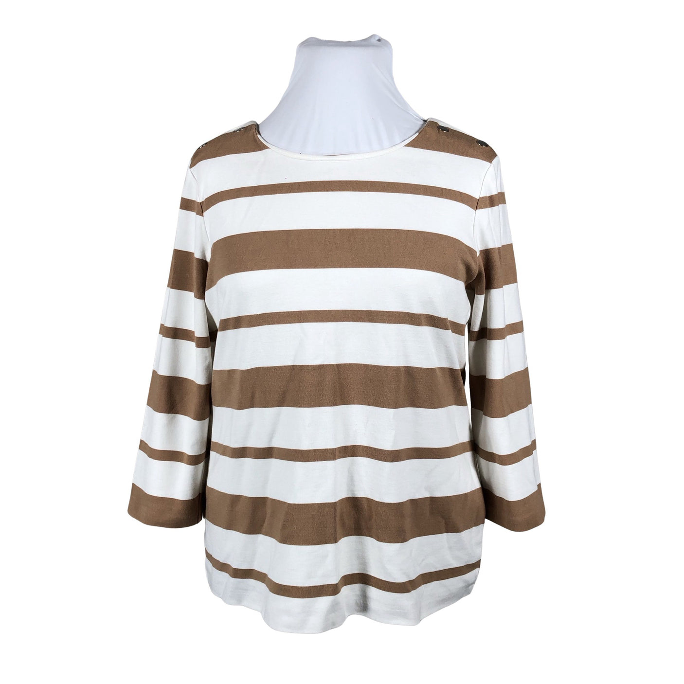 Naisten O.I.S - Trikoopaita, koko 42 - Beige (1)