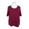 Naisten Gerry Weber - T-paita, koko 46 - Viininpunainen ()