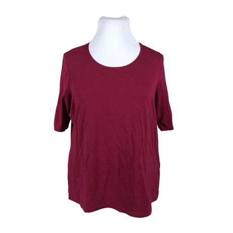 Naisten Gerry Weber - T-paita, koko 46 - Viininpunainen ()