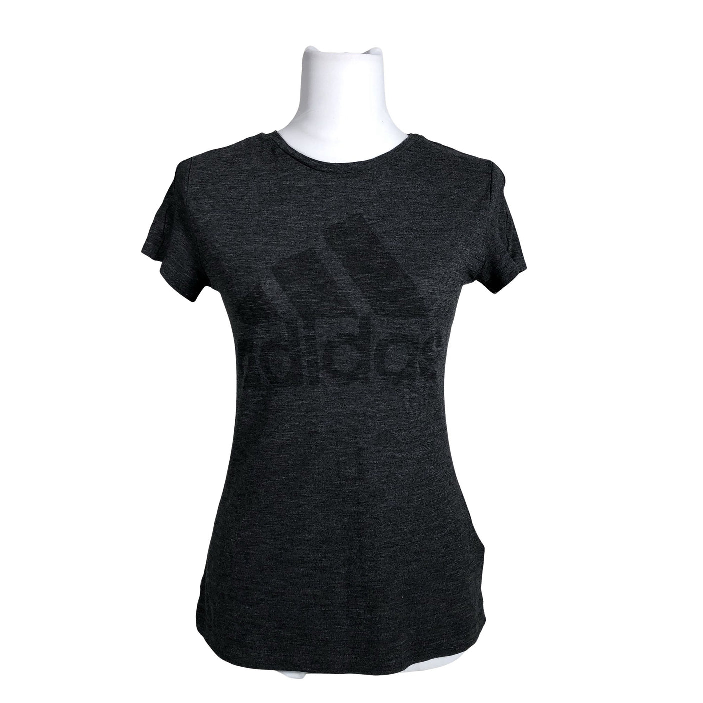 Naisten Adidas - T-paita, koko 34 - Harmaa (1)