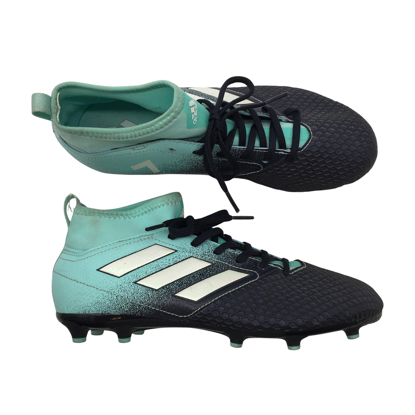 Poikien Adidas - Nappulakengät, koko 38 - Vihreä (1)