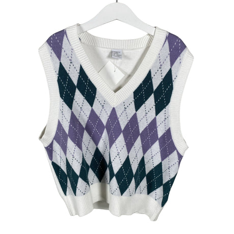 Unisex Lindex - Neuleliivi, koko 146 - 152 - Valkoinen ()