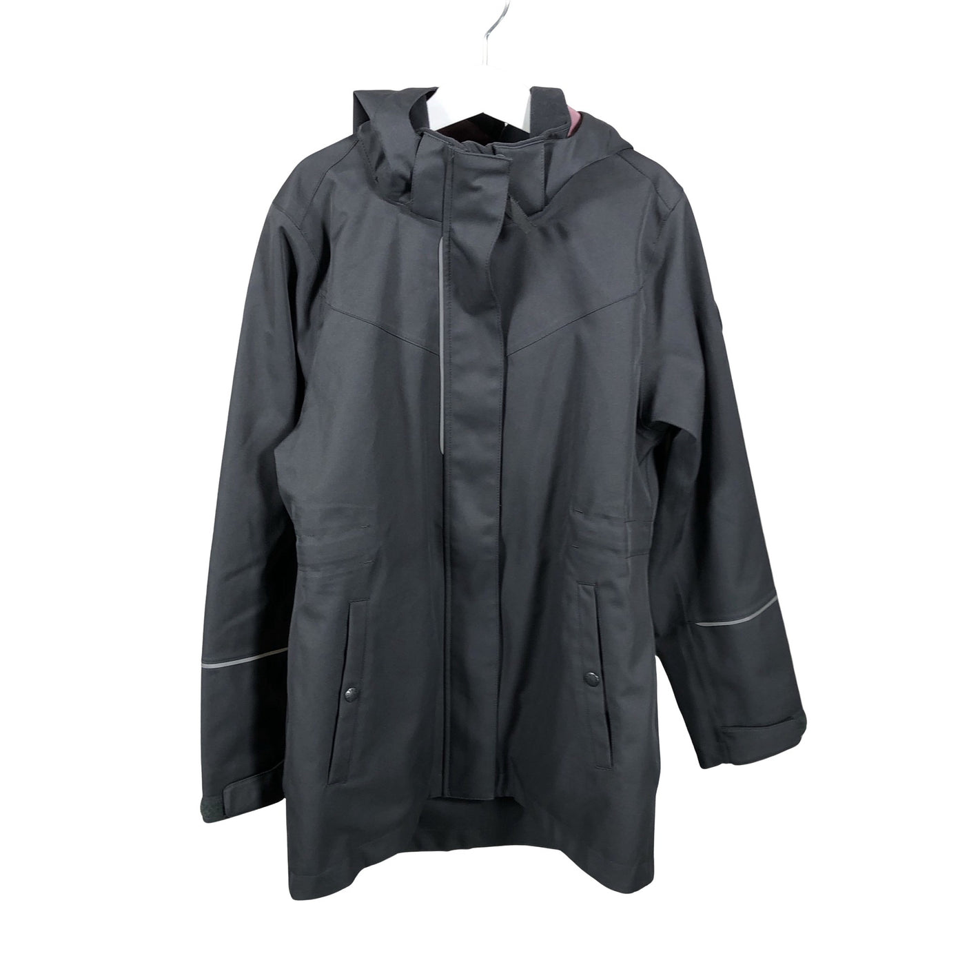 Unisex Polarn O. Pyret - Välikausitakki, koko 140 - 146 - Harmaa (1)