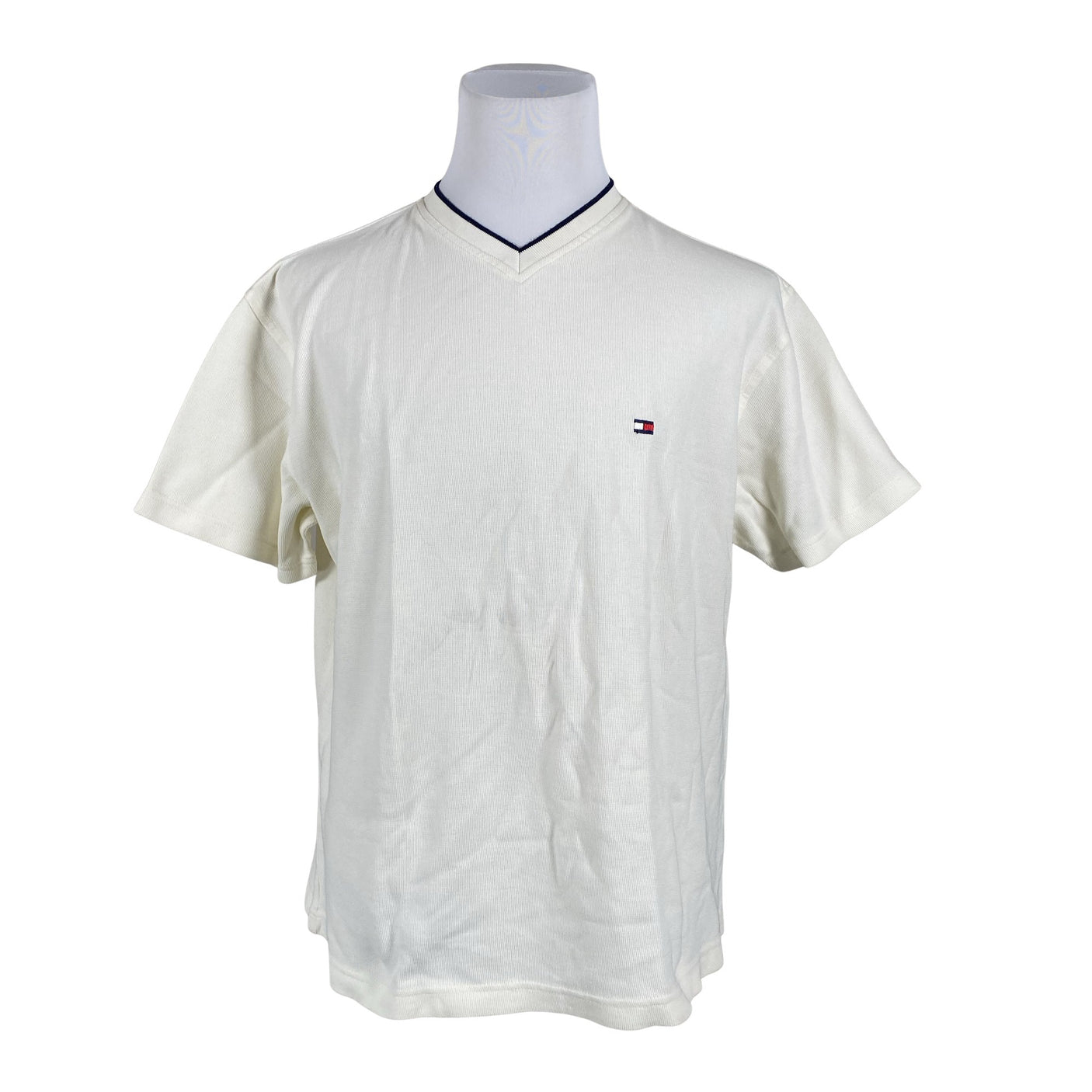 Miesten Tommy Hilfiger - Pikeepaita, koko M - Luonnonvalkoinen (1)