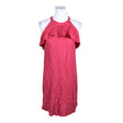 Naisten Massimo Dutti - Kangasmekko, koko 38 - Pinkki ()