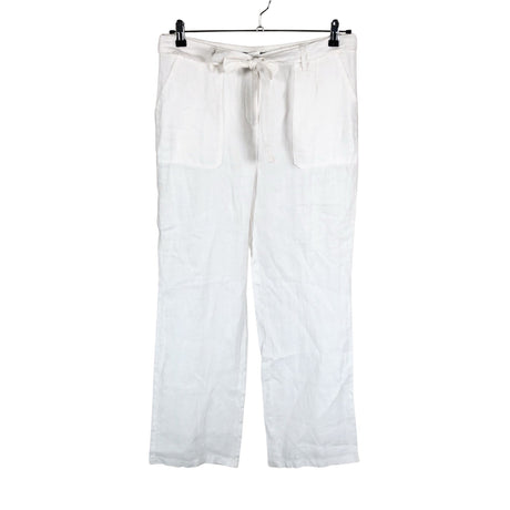 Naisten Marks&Spencer - Kangashousut, koko 42 - Valkoinen ()
